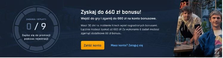 STS do 660 PLN bonus